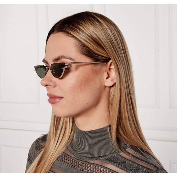 NEW GUCCI SUNGLASSES GOLD WOMEN CAT EYE EYEWEAR GUCCI GG1603S 001 main image 11